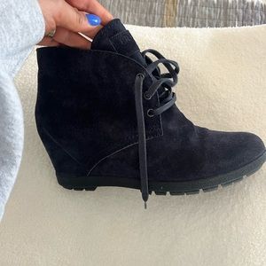 Prada Wedge Booties Authentic